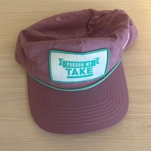 BRAND NEW Barstool “Pardon My Take” Rope Hat